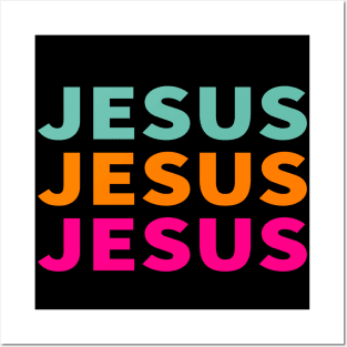 Jesus Jesus Jesus Cool Inspirational Christian Posters and Art